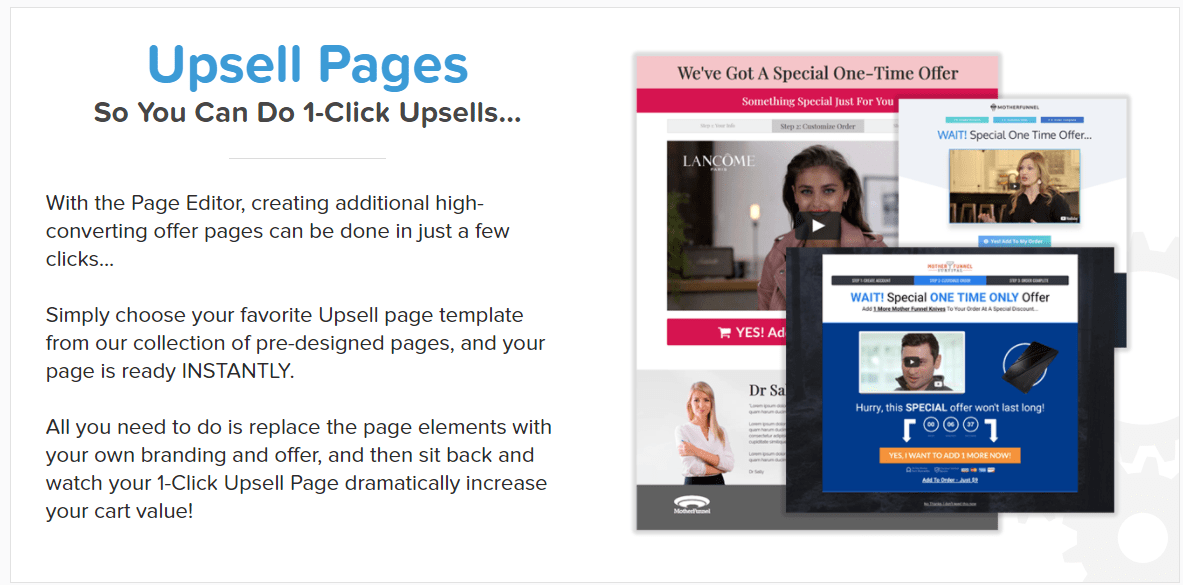 ClickFunnel Upsell Pages