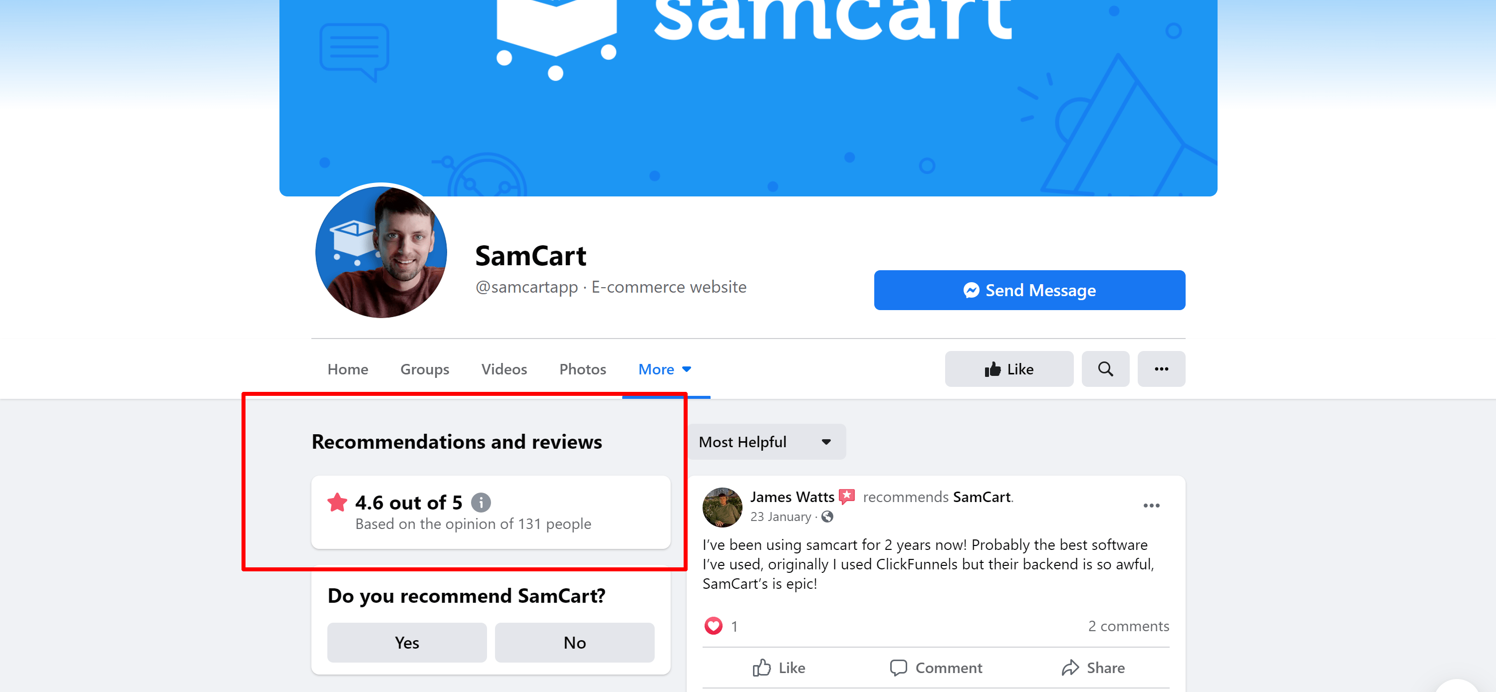 samcart reviews and tetimonials