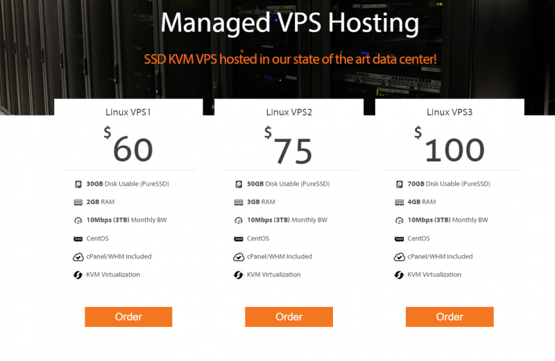 HostDime Coupons Managed-Linux-VPS-Hosting