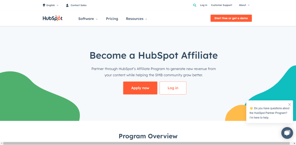 hubspot affiliate program
