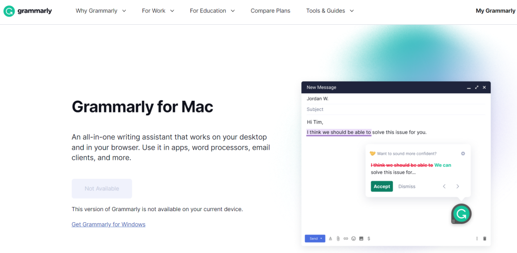 Grammarly For Mac
