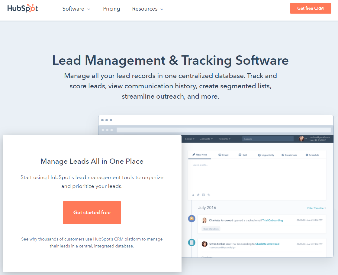 Hubspot Lead Management - HubSpot vs Salesforce