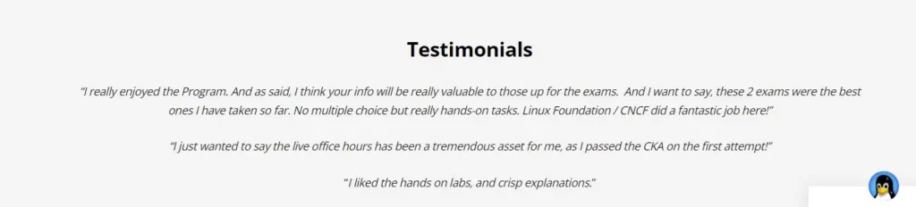 Linux foundation course customer reviews