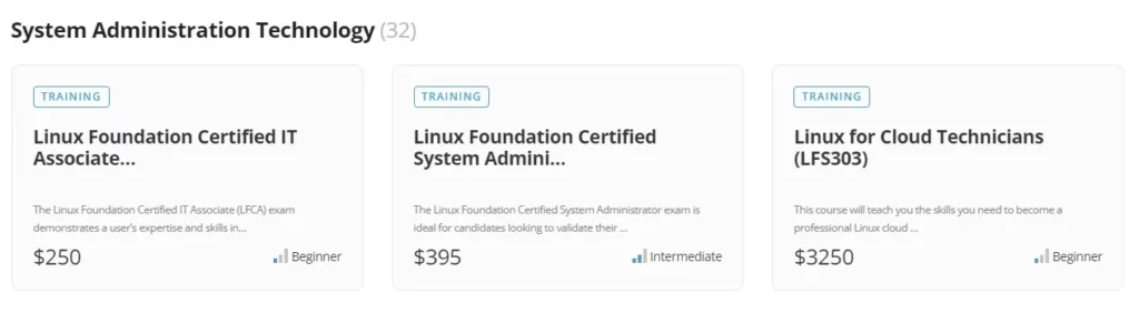 Linux foundation technology