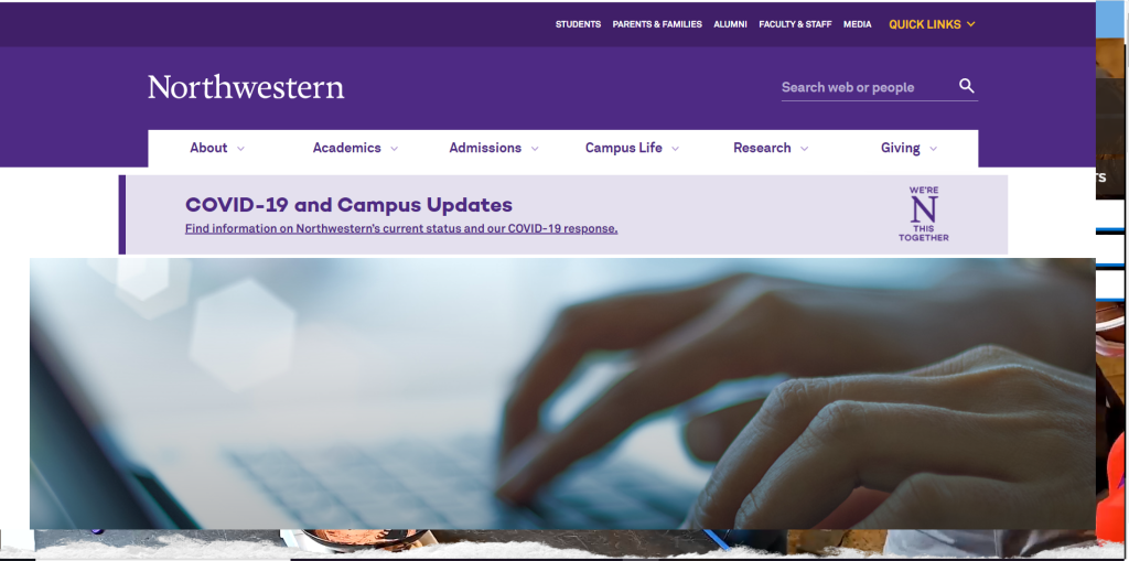 Northwestern University / best college website