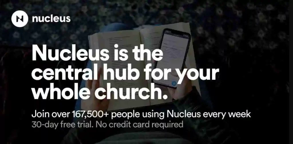 Nucleus church website builder