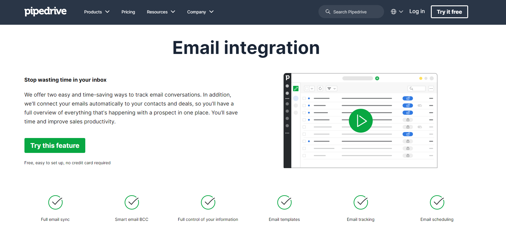 Pipedrive Email Integration - Pipedrive vs HubSpot