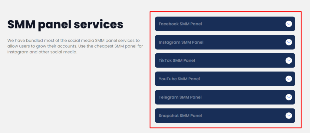SMM Panel Services