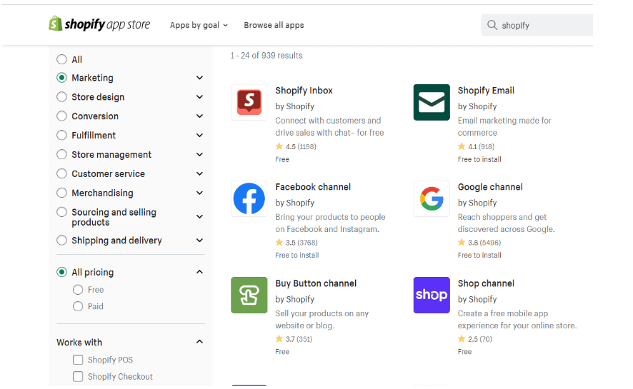 Shopify integrations