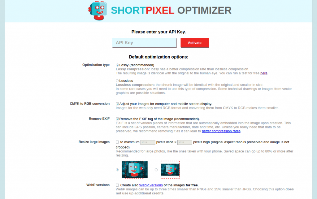 Short Pixel API- review of ShortPixel