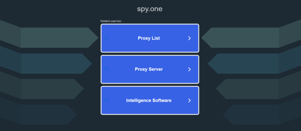 Spy.one- Best UK Proxy Providers
