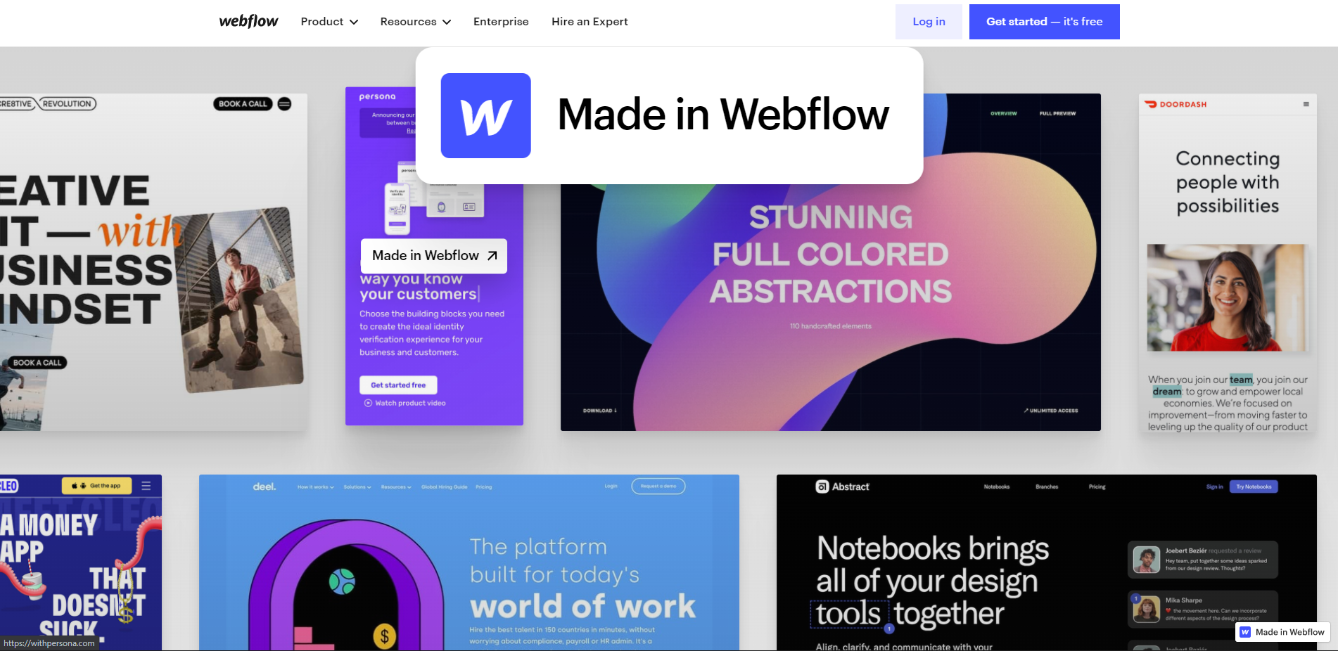 Webflow Features