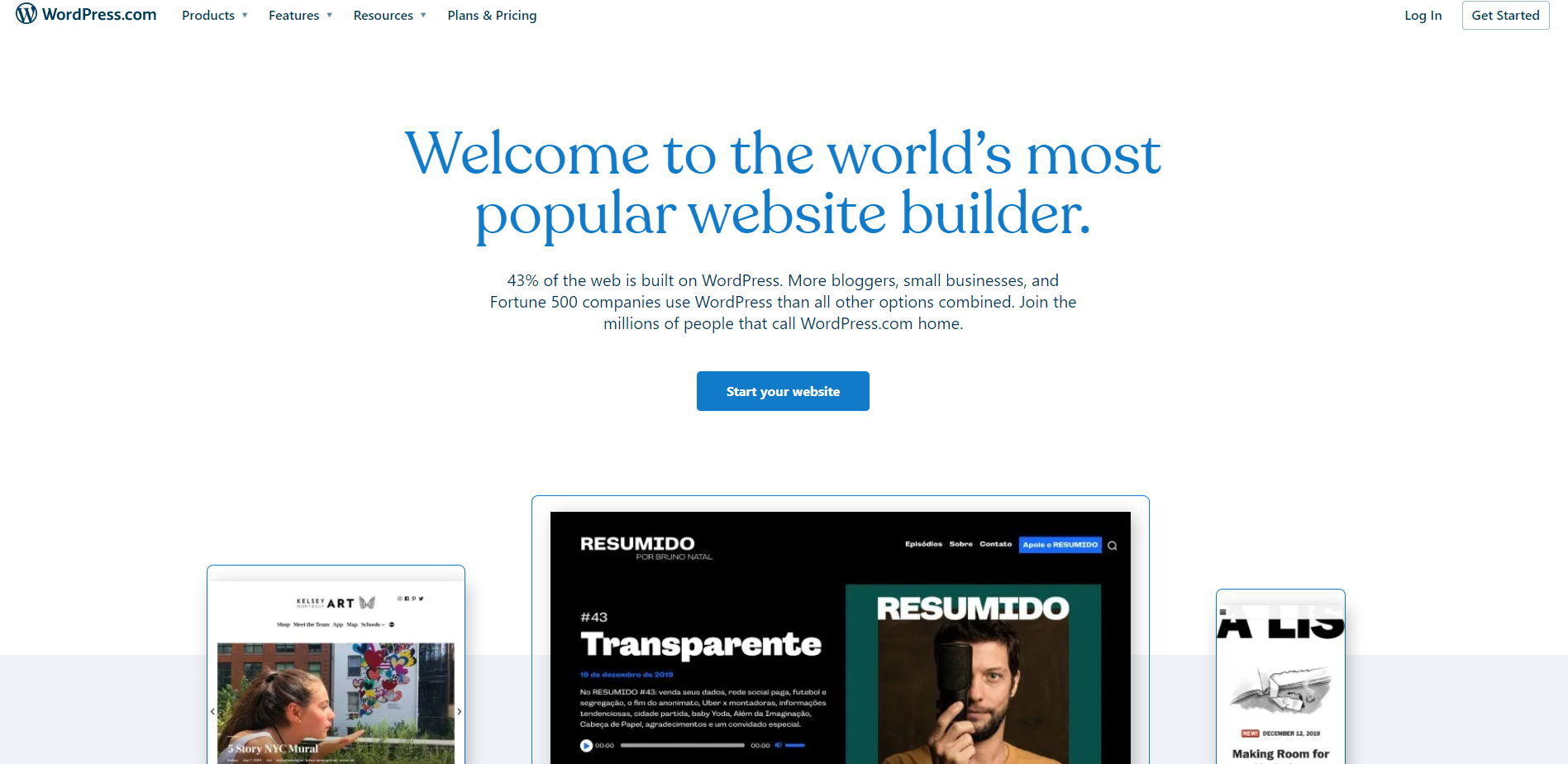 Best Free Website Builders WordPress