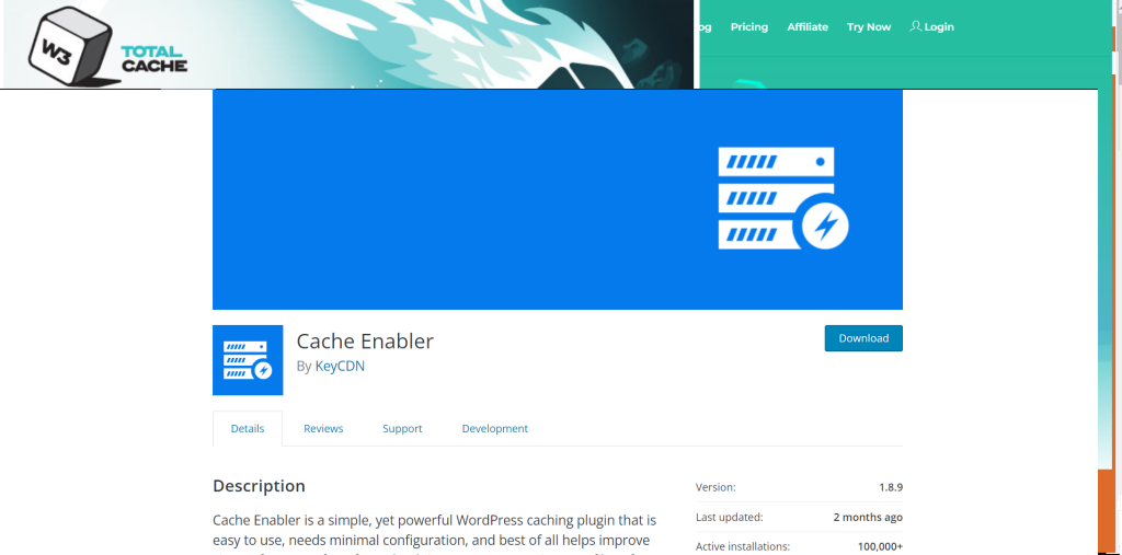 Cache Enabler/ Best WordPress Cache Plugins 