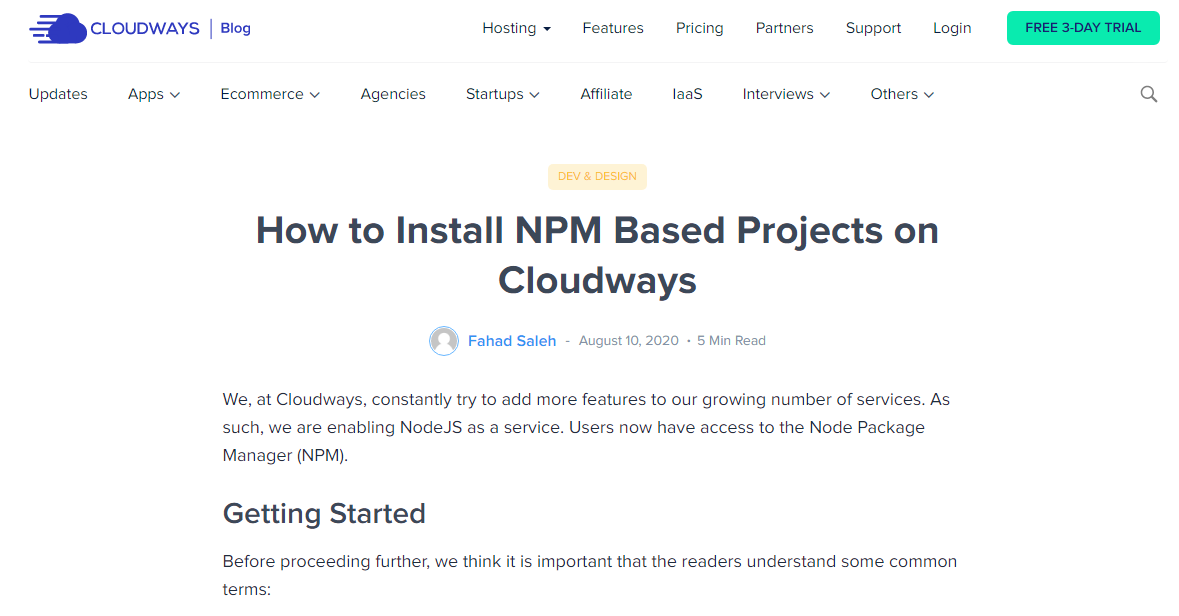 cloudways-hosting-service-to-host-node-js