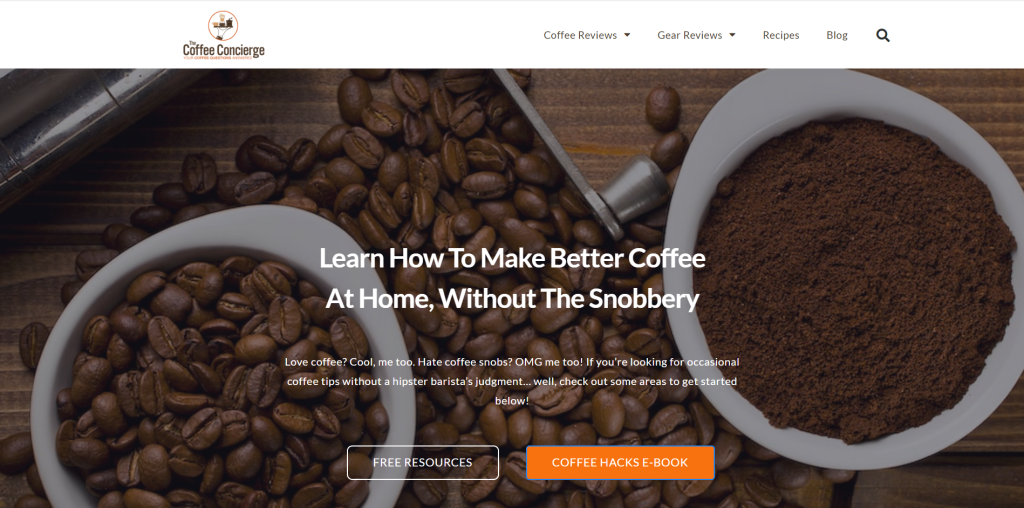 coffee con / best coffee websites