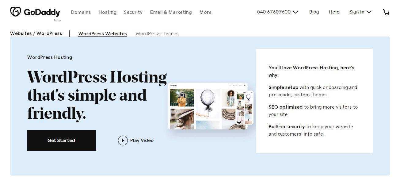 godaddy-cheapest-wordpress-hosting-india