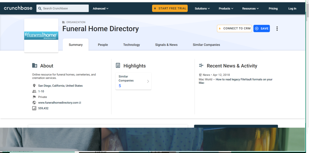 home directory / best funeral websites