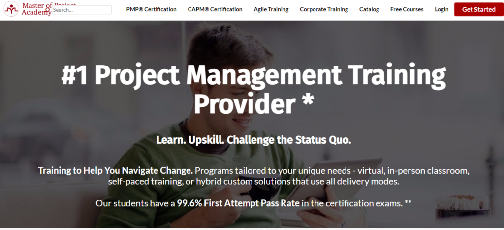 Master Of Project Academy Courses Pricing