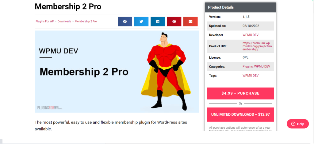 membership 2- Best Membership Plugin WordPress