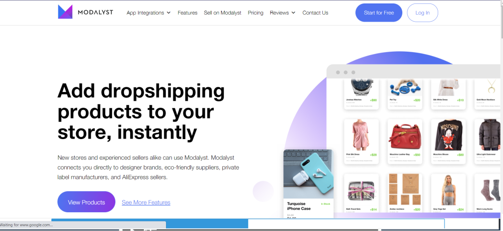 modalyst- Best Dropshipping Tools