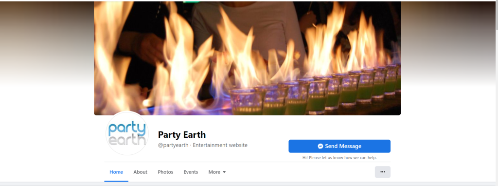 party earth / best bar websites 