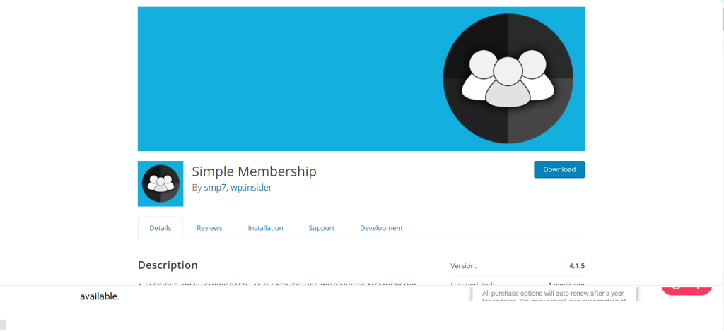 simple membership
