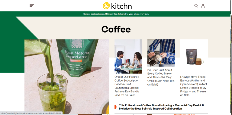 кухиња / најбоље веб странице за кафу