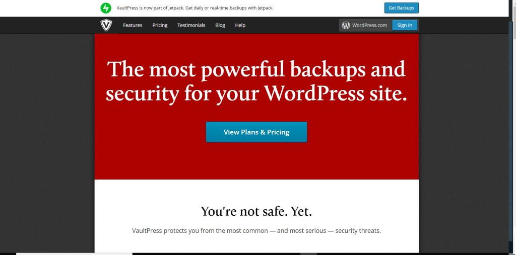vaultpress/ Best WordPress Backup Plugins 
