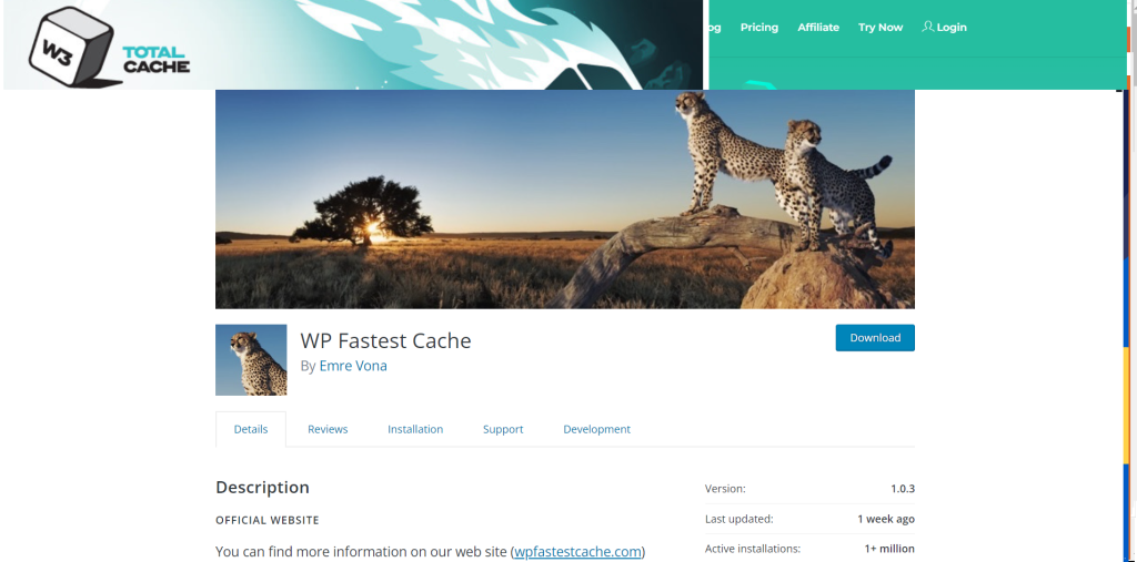 WP Fastest Cache/ Best WordPress Cache Plugins 
